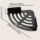 2-Tier Adhesive Corner Shower Caddy