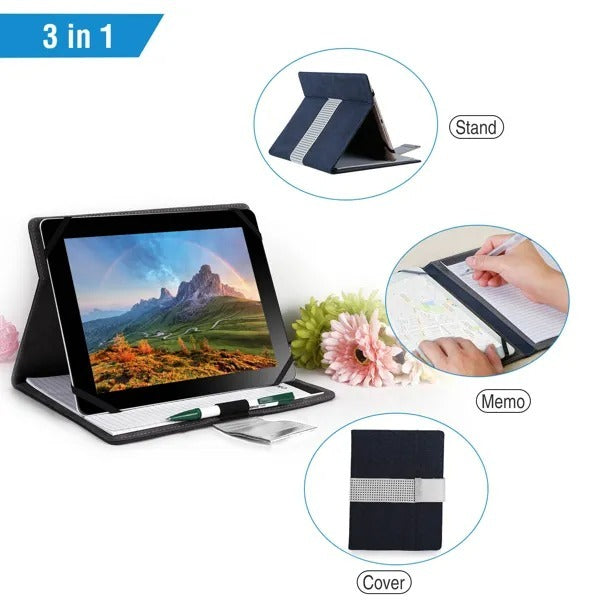 Tablet Portfolio Case With Notepad, 9.7 Inch