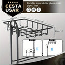 Freestanding Toilet Paper Holder With Shelf