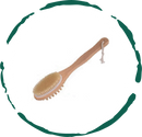Wooden Long Handle Bath And Body Brush