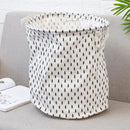 Cotton Linen Laundry Hamper
